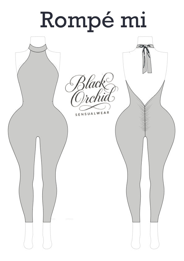 Rompe mi Halter Jumpsuit Sewing Pattern