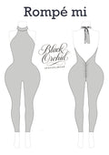 Halter Jumpsuit Sewing Pattern